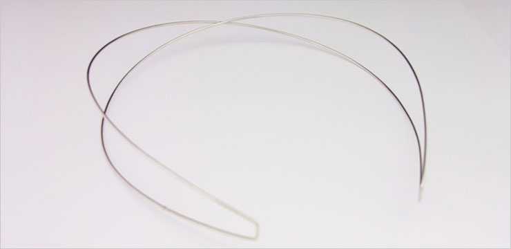 Crossed headband (design registrated)