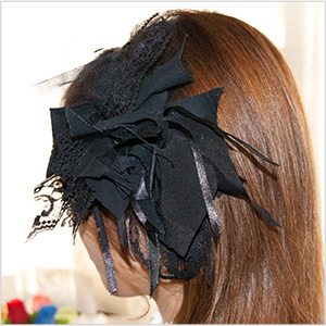 Headband with fully race(Black) Sample image
