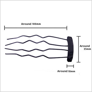 M shaped comb(4 teeth)