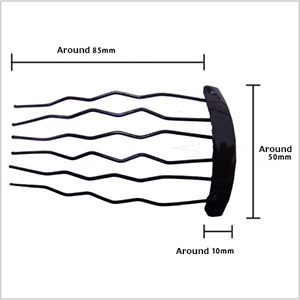 M shaped comb(6 teeth)